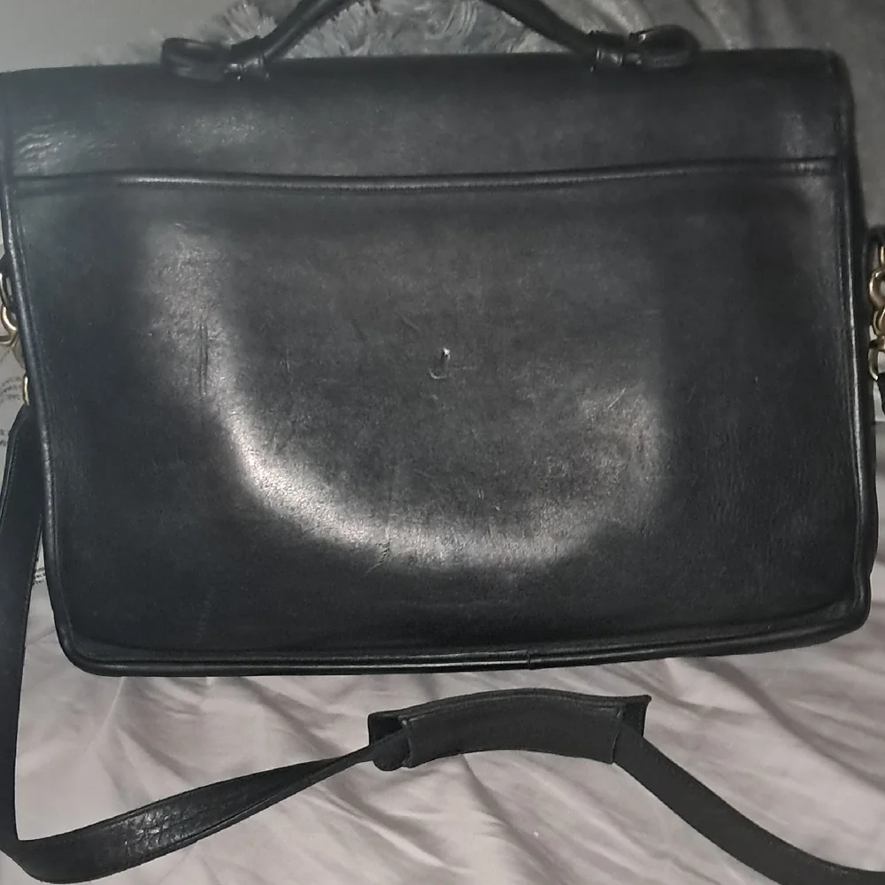 Coach Elegant Black Briefcase - Picture 2 of 6